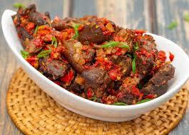 Asun (Spicy Goat Meat)