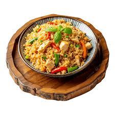 Fried Rice + Turkey